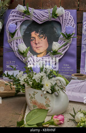 Marc Bolan gedenken Golders Green Stockfoto