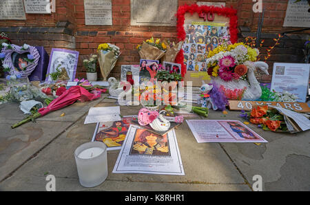 Marc Bolan gedenken Golders Green Stockfoto