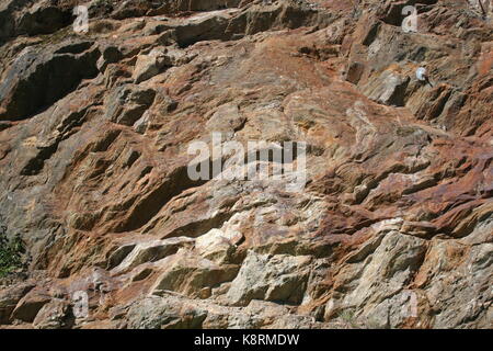 Unsortiert Cliff und roc Textur (in Arbeit) Stockfoto