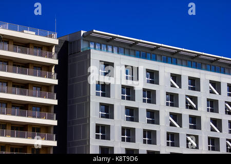 Neue Wohngebäude in Mailand Stockfoto