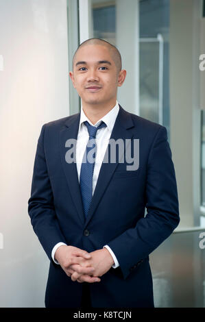 Alvin Carpio ist einer der Gründer der vierten Gruppe Stockfoto