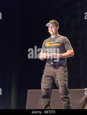 Markieren Lavins @ tapferen Wildnis Tour Charlotte North Carolina Ritter Theater Stockfoto