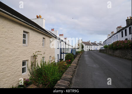 Architektur Port Charlotte Islay Schottland Stockfoto