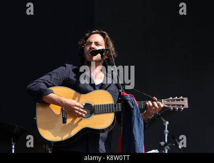 Tag zwei des V Festival im Hylands Park - Performances mit: Jack Savoretti Wo: Essex, Großbritannien Wann: 20 Aug 2017 Quelle: WENN.com Stockfoto