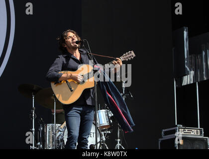 Tag zwei des V Festival im Hylands Park - Performances mit: Jack Savoretti Wo: Essex, Großbritannien Wann: 20 Aug 2017 Quelle: WENN.com Stockfoto