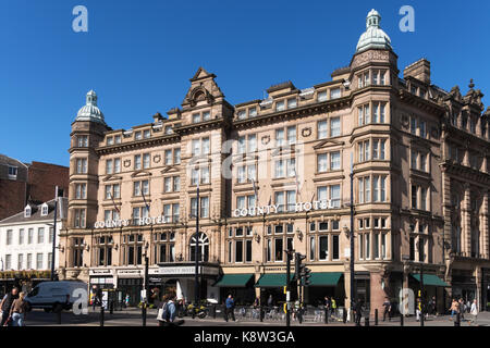 Das County Hotel, Newcastle, North East England, Großbritannien Stockfoto