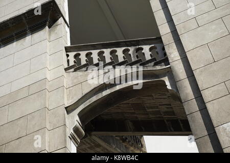 Die malaiische Eisenbahnverwaltung Bürogebäude, entworfen von Arthur Benison Hubback Stockfoto