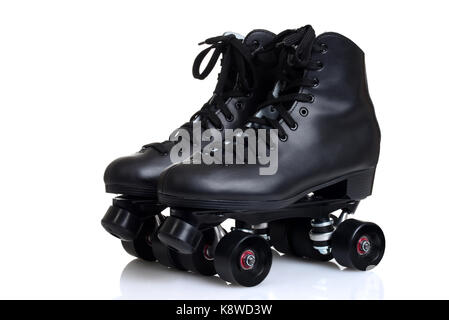 Mens quad Skates Stockfoto