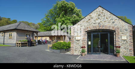 Plas Cadnant Gardens, Menai Bridge, Anglesey North Wales, Stockfoto