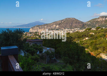 Sorrento, Italien, 15. September 2017. Ein Blick auf Sorrent, Italien. © Paul Davey Stockfoto