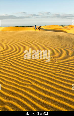 Dünen des Nationalparks Medanos de Coro. Coro, Falcon State, Venezuela. Stockfoto