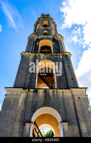 Die alten Sklaven Turm namens Manaca Iznaga in der Nähe von Trinidad, Kuba Stockfoto