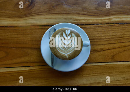 Gourmet Kaffee in Chiang Mai, Thailand Stockfoto