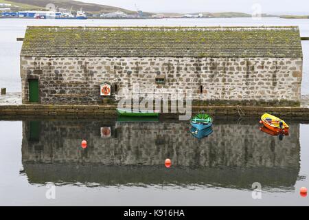 Hays Dock, Shetland Museum and Archives, Lerwick, Shetland Islands, Schottland, Großbritannien Stockfoto