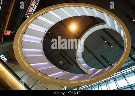 Stavanger, Norwegen - 24 August 2017: Innenraum des Stavanger Concert Hall Stockfoto