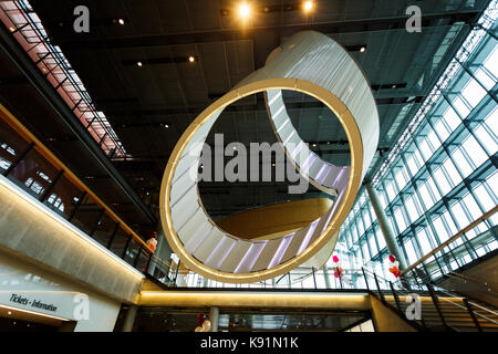 Stavanger, Norwegen - 24 August 2017: Innenraum des Stavanger Concert Hall Stockfoto