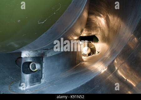 Englisch. Electric Lightning Jagdflugzeug Lufteinlass Stockfoto