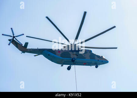 Rostow-am-Don, Russland - AUGUST 2017: Mi-26 Stockfoto