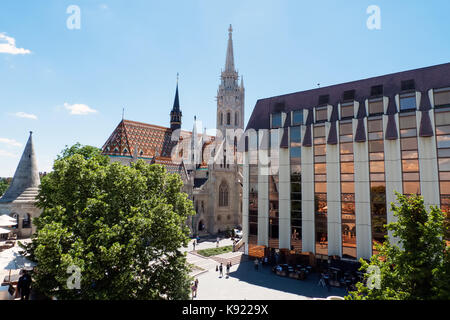 Matthias Kirche, Budapest Stockfoto