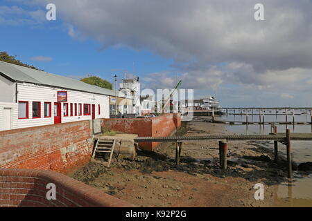 Kai Cafe & Restaurant, am Kai, Burnham-on-Crouch, Maldon, Essex, England, Großbritannien, USA, UK, Europa Stockfoto