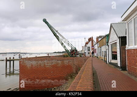 Kai Cafe & Restaurant, am Kai, Burnham-on-Crouch, Maldon, Essex, England, Großbritannien, USA, UK, Europa Stockfoto