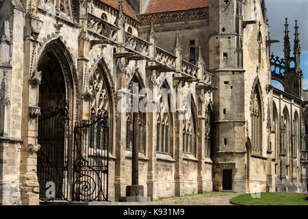 Falaise, Calvados, Normandie, Frankreich. St Gervais Kirche. Aug 2017 Stockfoto