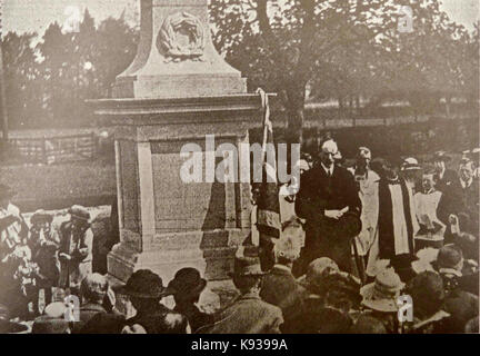 Killinghall Memorial Mai 1921 Stockfoto