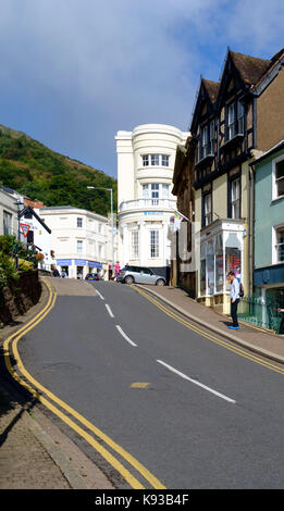 Um Great Malvern, einer kleinen Stadt in Worcestershire England Großbritannien Stockfoto