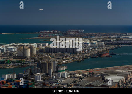 Hafen von Barcelona, Spanien 2017 Stockfoto