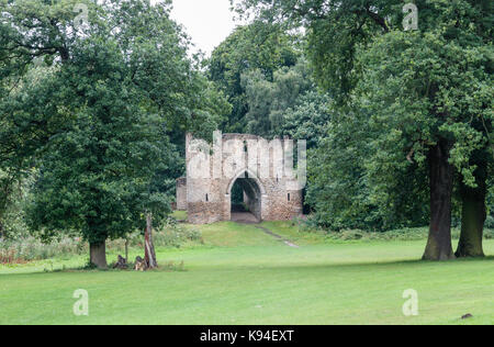 Schloss Torheit in Roundhay Park, Leeds Stockfoto
