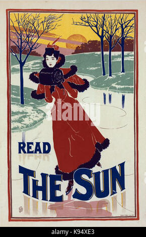 Louis Rhead die Sonne 1. Stockfoto