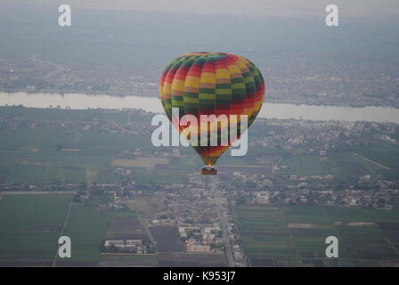 Die bunte Königin oben Nil Stockfoto