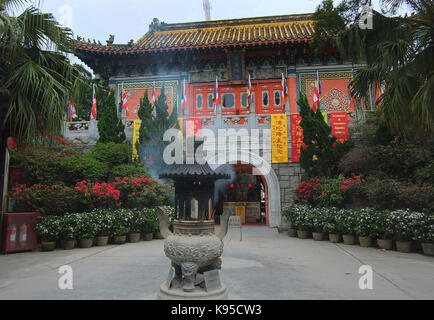 Tian Tan Buddha den Big Buddha und Po Lin Monastery Po Lin Kloster. © jayne Russell/alamy Stock Foto Stockfoto