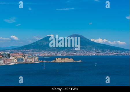 Neapel (Kampanien, Italien) - Das historische Zentrum der größten Stadt in Italien. Stockfoto