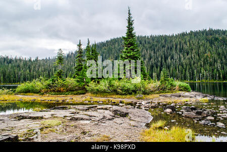 See Helen Mackenzie, Strathcona, Vancouver Island Stockfoto