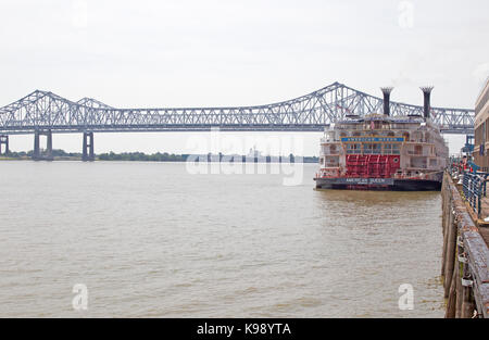 American Queen Steamboat Stockfoto