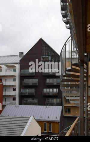 Vallastaden, Urban Living expo in Linköping, Schweden Stockfoto