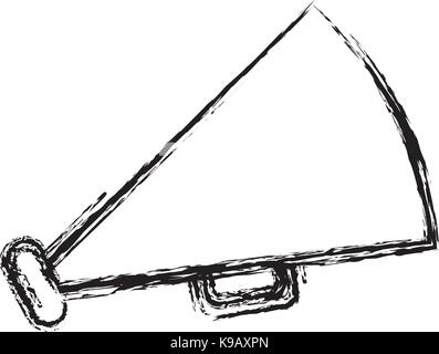 Alte Megaphon Symbol Stock Vektor