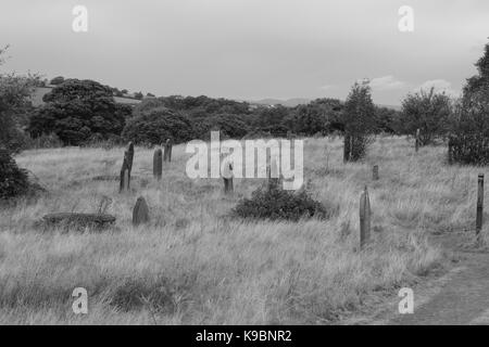 Blackburn Alten Friedhof Stockfoto