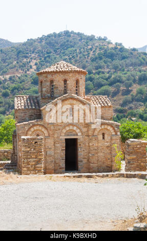 Die byzantinische Kirche der Panagia (Heilige Mutter). Fodele, Kreta, Griechenland Stockfoto