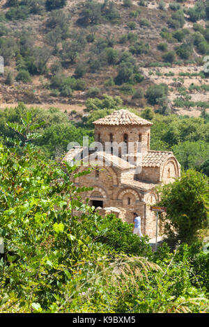 Die byzantinische Kirche der Panagia (Heilige Mutter). Fodele, Kreta, Griechenland Stockfoto