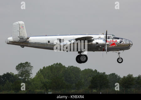 North American B 25 J Mitchell, der RIAT Fairford 2013 Stockfoto