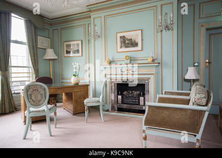 Traditionelle Besprechungsraum Büro in Nottingham City Council House Stockfoto