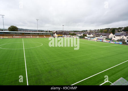 Carmarthen Town AFC neuer 3G-Stellplatz. Stockfoto