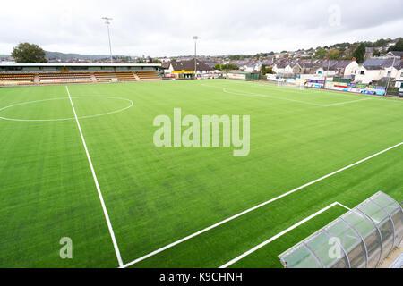 Carmarthen Town AFC neuer 3G-Stellplatz. Stockfoto