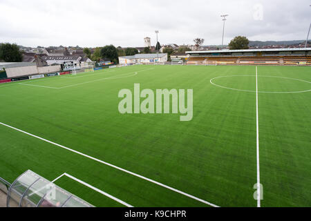 Carmarthen Town AFC neuer 3G-Stellplatz. Stockfoto