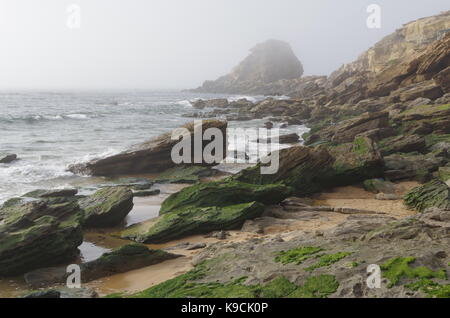 Santa Rita Strand in Torres Vedras, Portugal Stockfoto