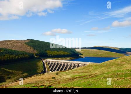 Nant y Moch Reservoir Stockfoto