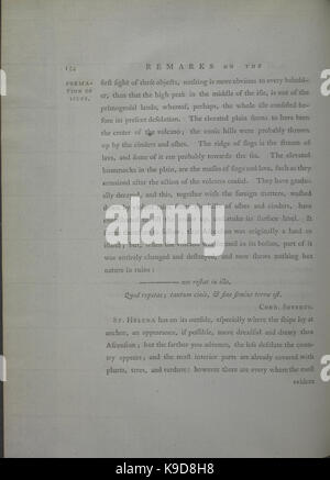 Beobachtungen während einer Fangreise um die Welt (in der H.M.S. Auflösung) auf physische Geographie, Naturgeschichte, Philosophie und Ethik, vor allem auf (Seite 154) BHL 34344332 Stockfoto