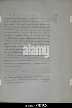 Beobachtungen während einer Fangreise um die Welt (in der H.M.S. Auflösung) auf physische Geographie, Naturgeschichte, Philosophie und Ethik, vor allem auf (Seite 329) BHL 34344509 Stockfoto